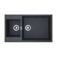 FABIANO Кухонная мойка Quadro 86x50x15 Antracit (8221.301.0453)